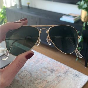 Authentic Ray-Ban Foldable Aviators 🧡
